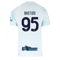 Maglia Calcio Inter Milan Alessandro Bastoni #95 Seconda Divisa 2025-26 Manica Corta